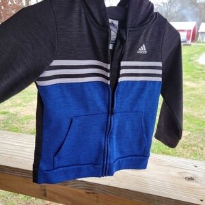 Kids Adidas hooded jacket size 6